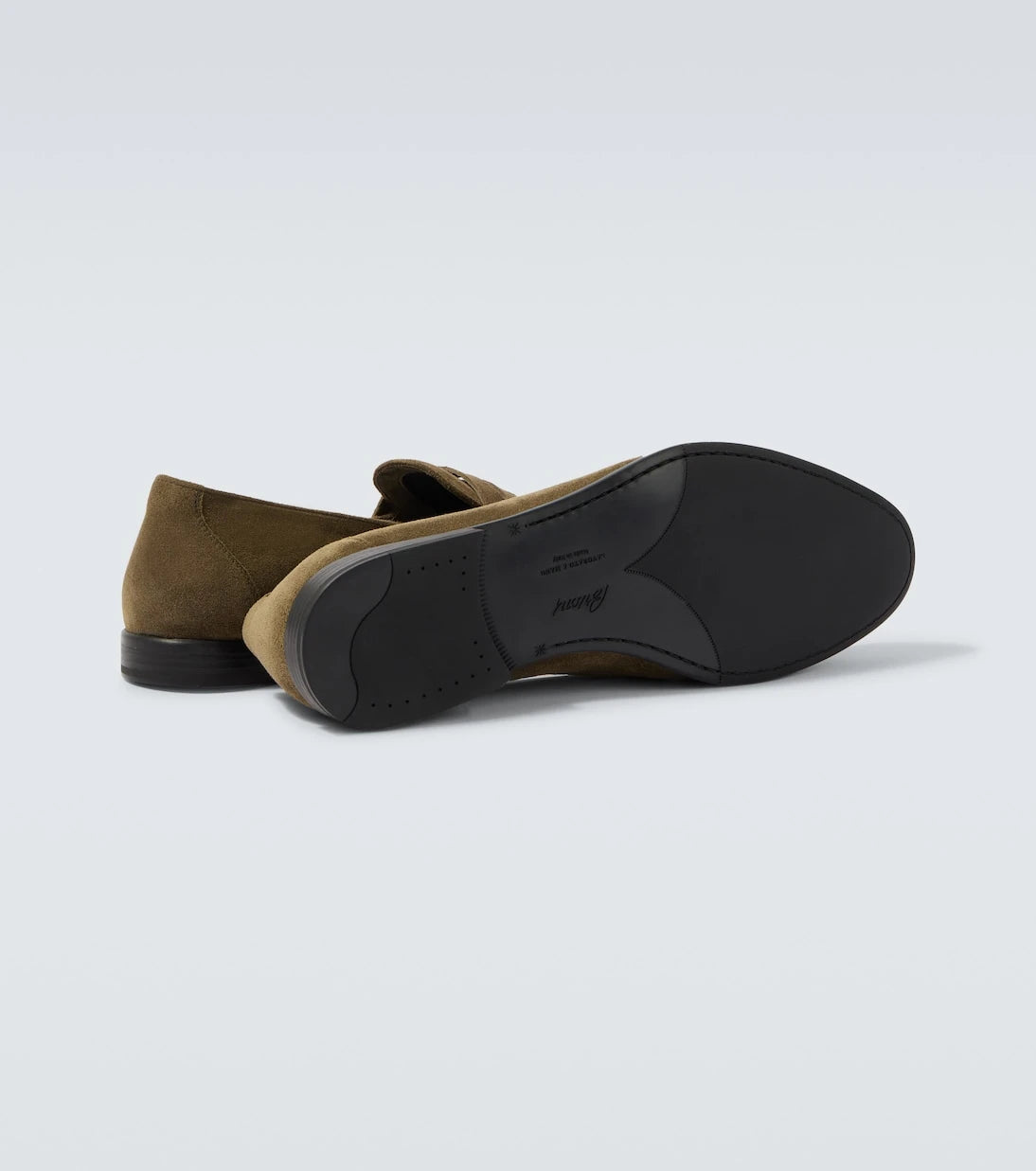 Brioni - Suede penny loafers
