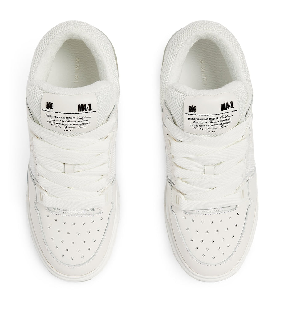 Leather MA-1 Low-Top Sneakers