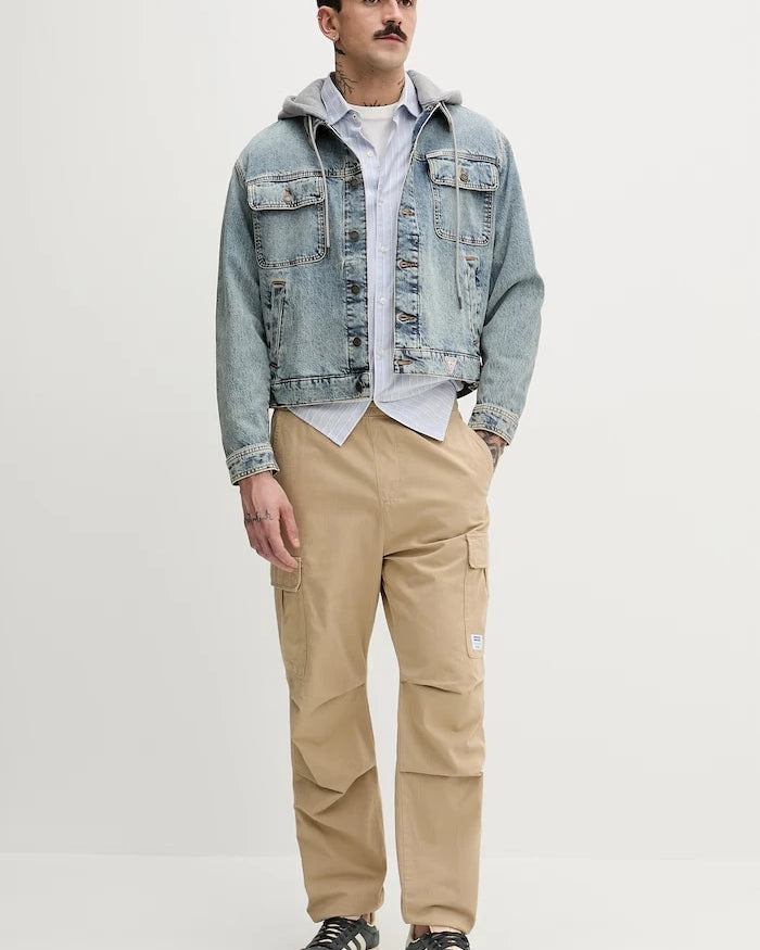 Guess Jeans Erkek Denim Ceket