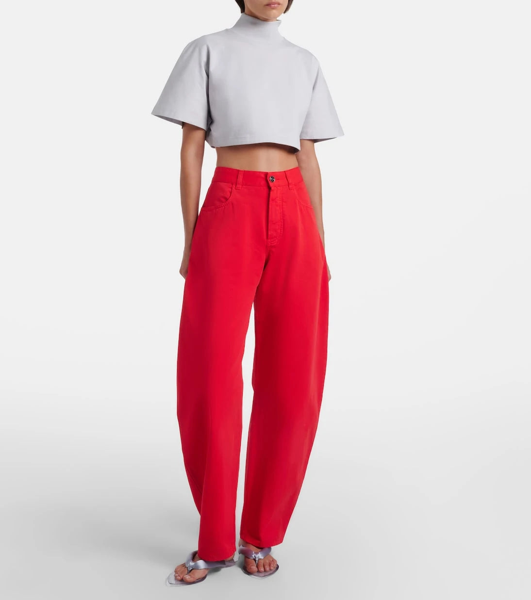 Alaïa - Barrel-leg jeans