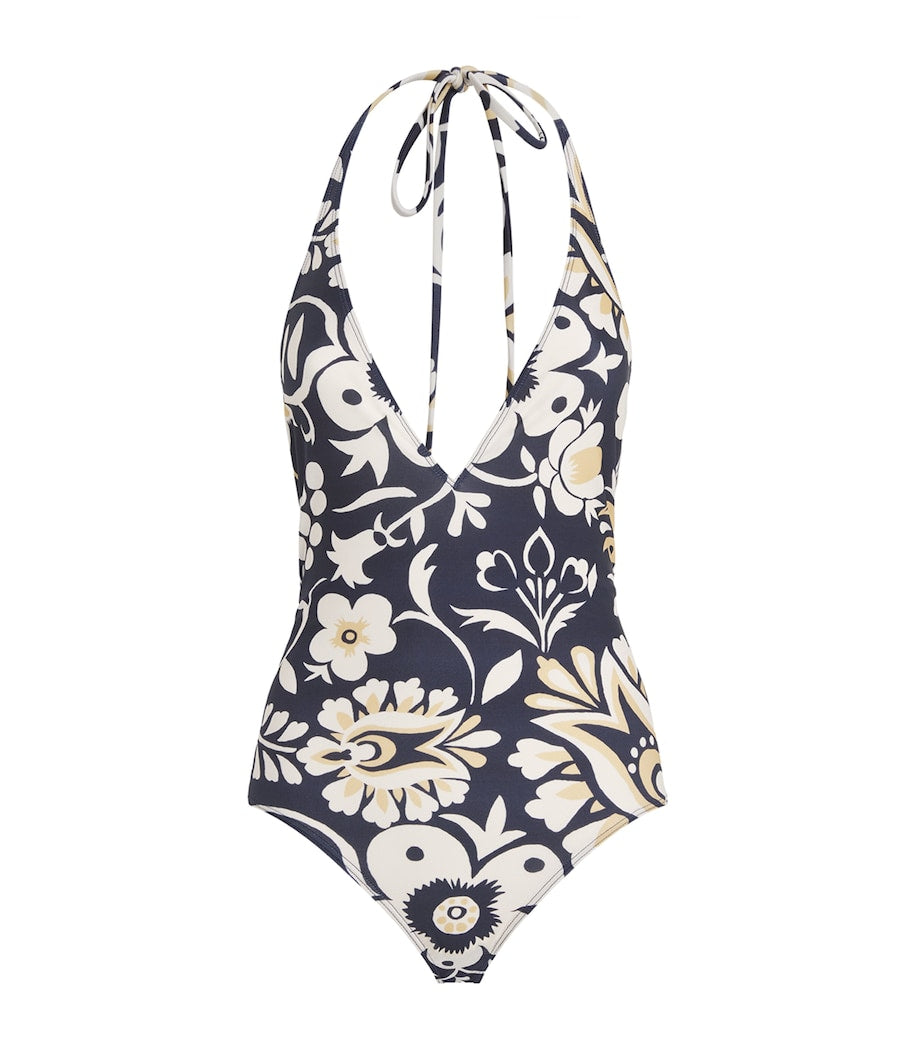 La Doublej Multi Selva Print Sexy Swimsuit