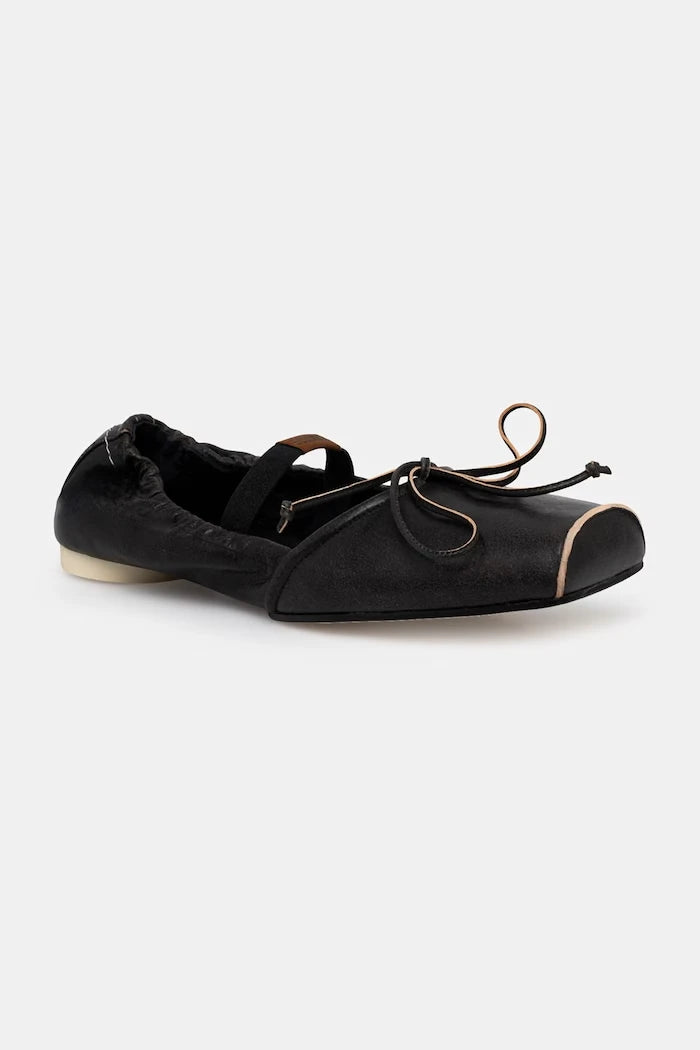 MM6 Maison Margiela балеринки от кожа