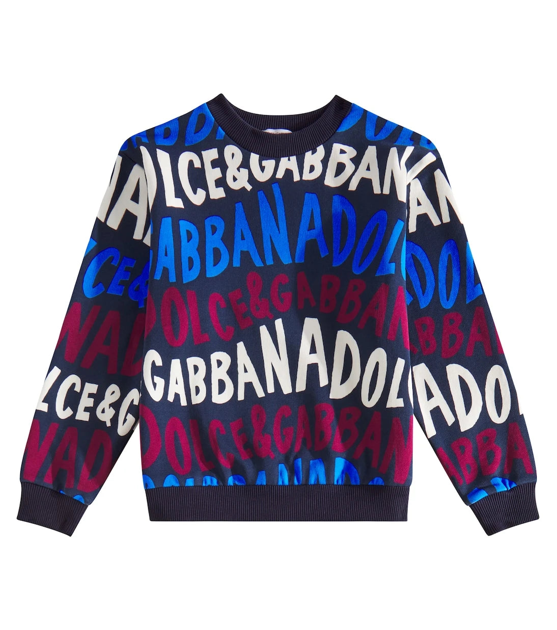 Dolce&Gabbana Kids - Logo cotton sweatshirt