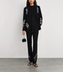 Cinq A Sept Black Embellished Kerry Trousers