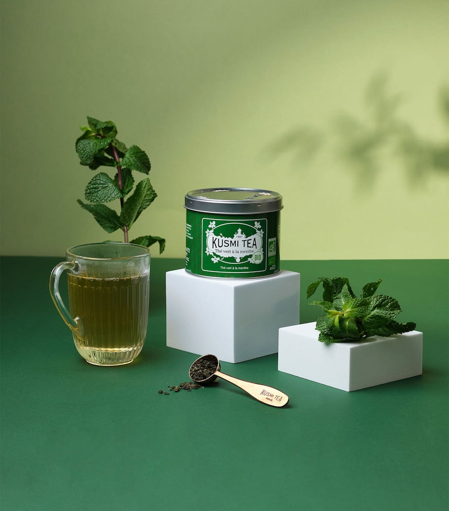 Kusmi Spearmint Loose Leaf Green Tea (100g)