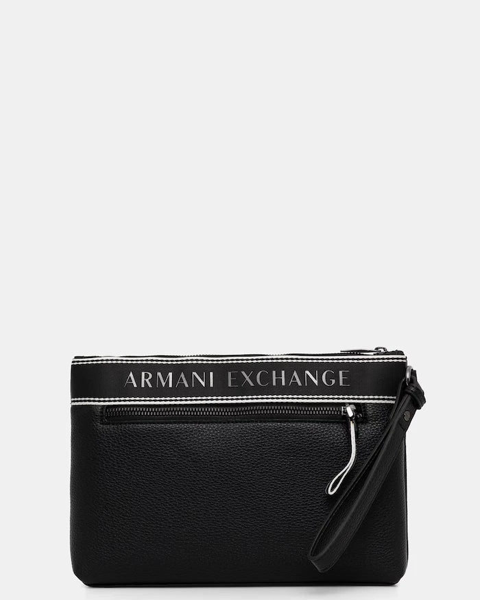 Armani Exchange чанта през рамо мъжка от имитация на кожа