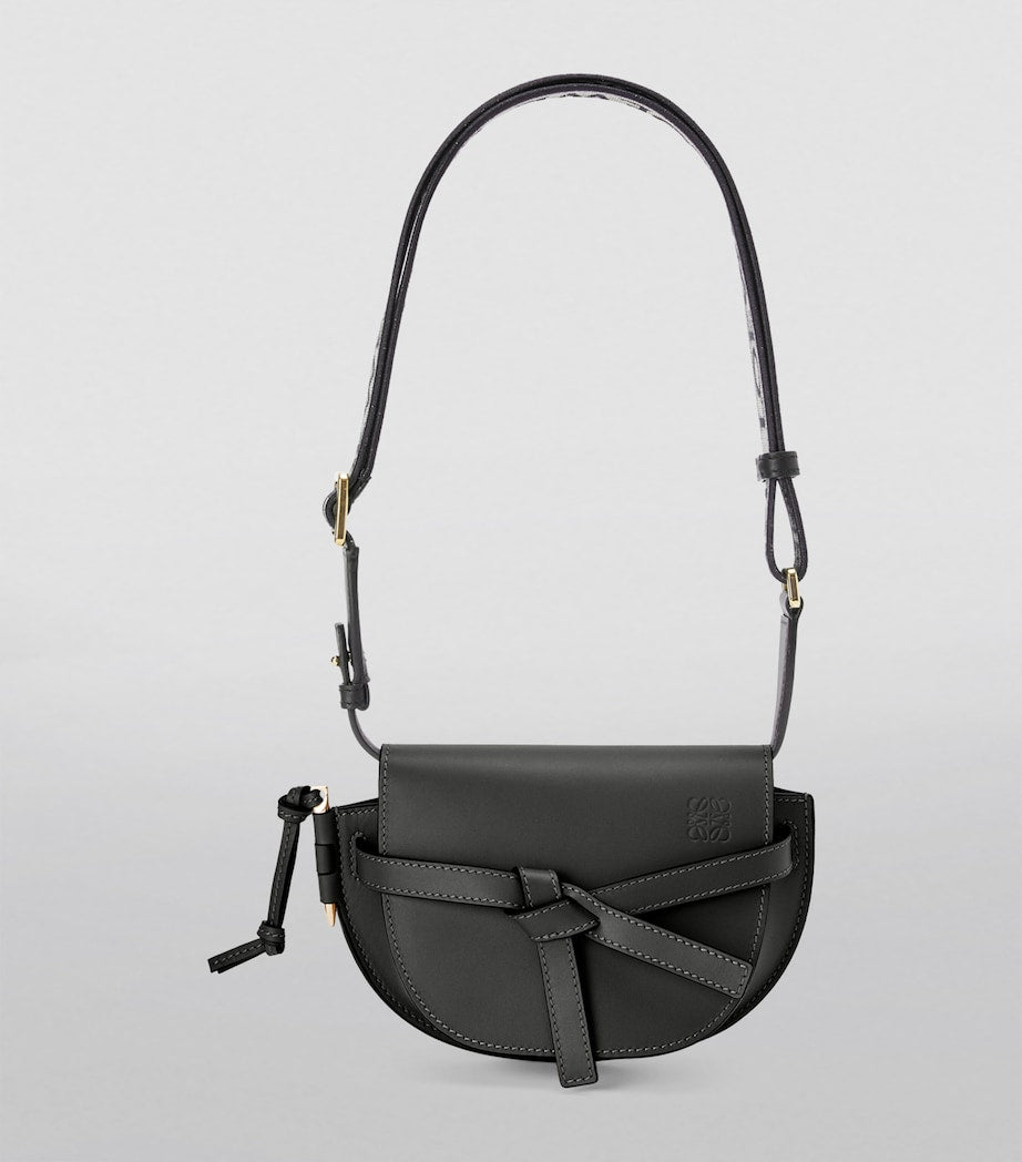 LOEWE Black Mini Gate Dual Bag