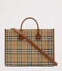 Burberry Brown Medium Check Freya Tote Bag