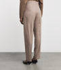 Max Mara Beige Relaxed Drawstring Trousers