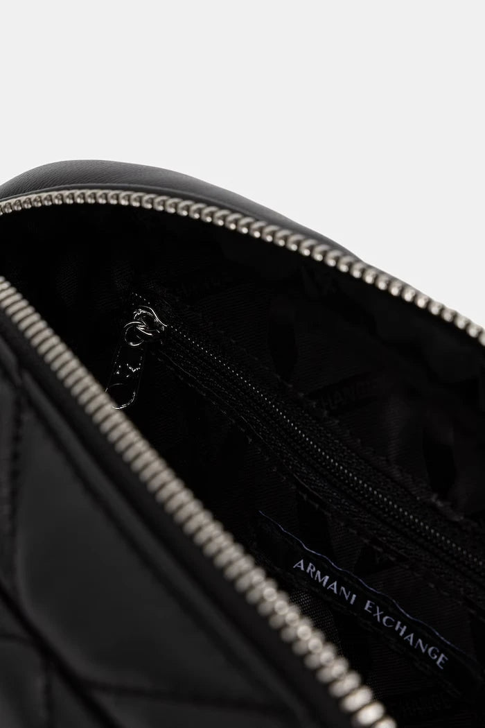Armani Exchange kadın crossbody çanta, suni deriden