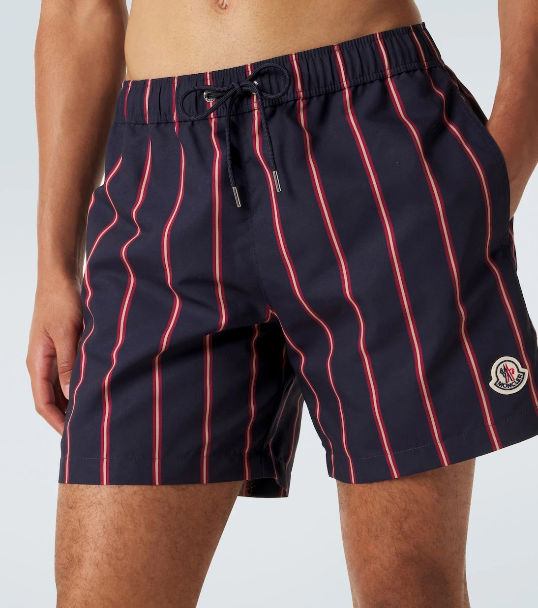 Moncler - Striped swim trunks