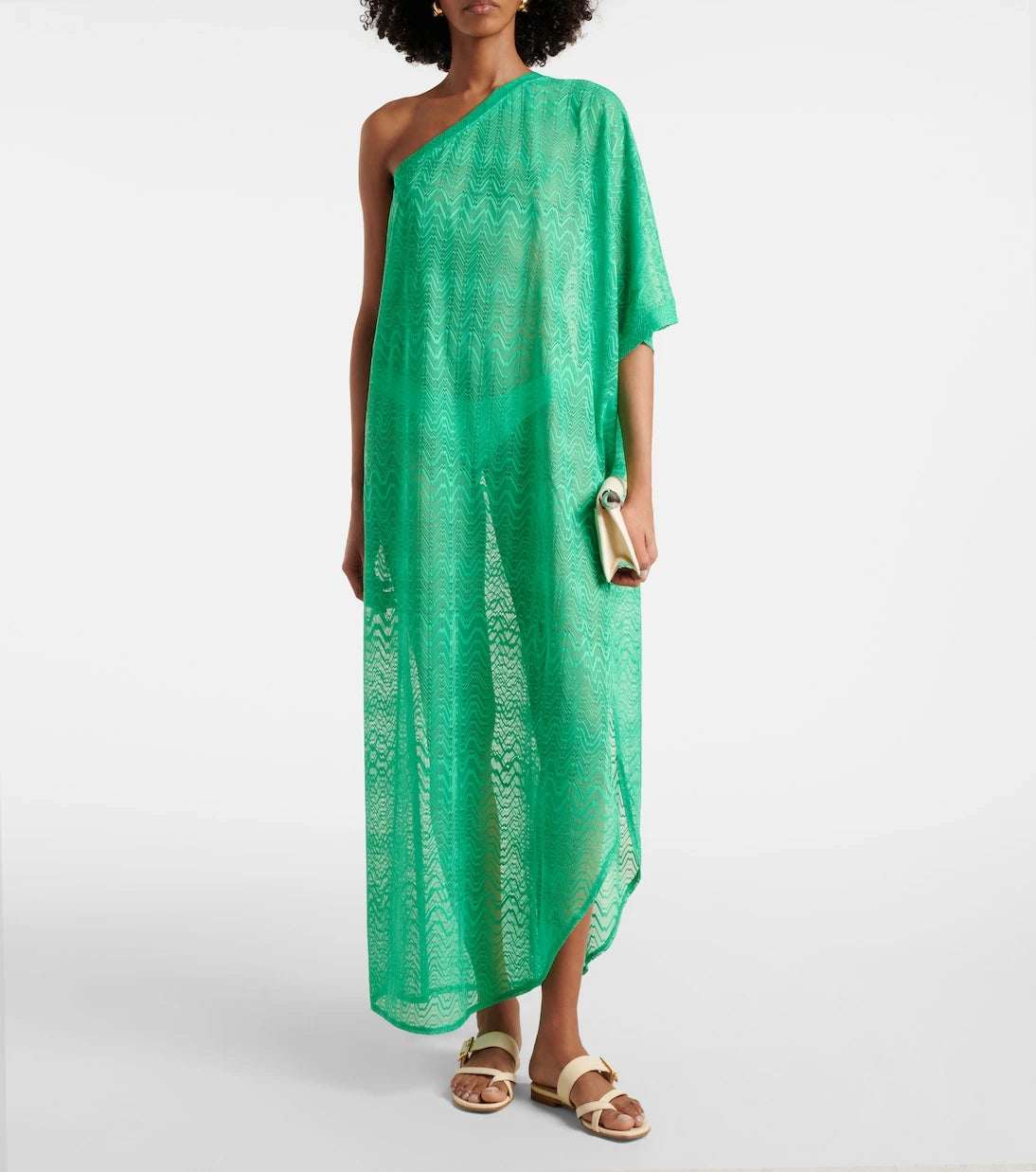 Melissa Odabash - Savannah one-shoulder beach cover-up