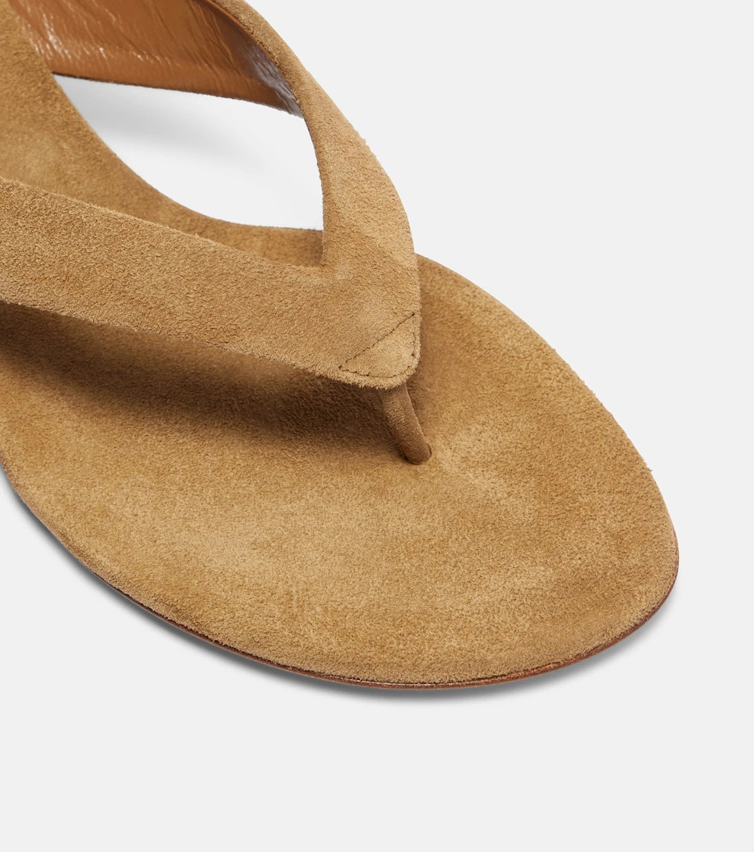 Le Monde Béryl - Micro Wedge 40 suede thong sandals