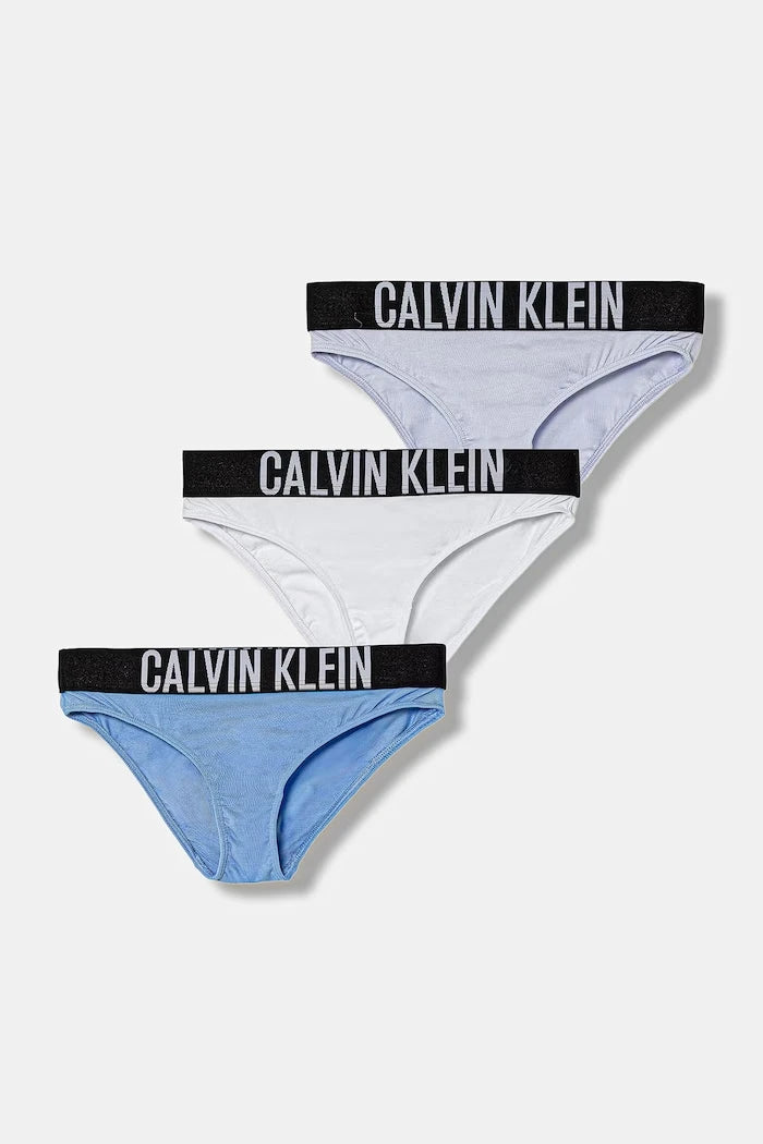 Calvin Klein Underwear çocuklar için pamuklu elastan bikini külot 2'li