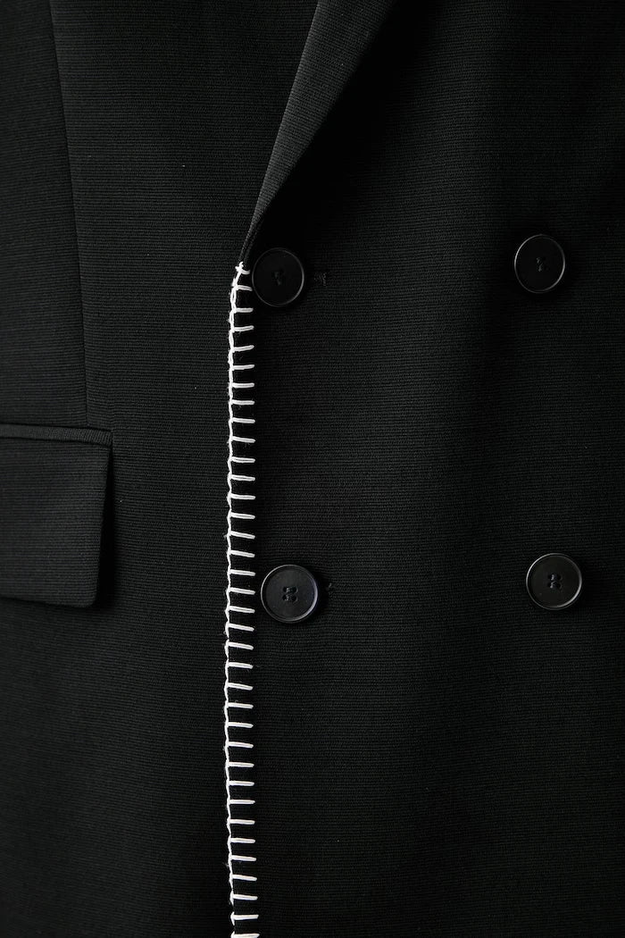HUGO erkek çift düğmeli yünlü blazer Karlo262F1X