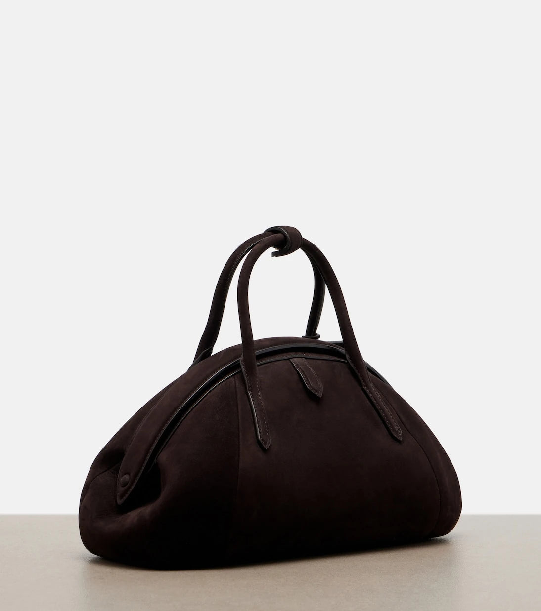 Alaïa - Purse Small suede top-handle bag