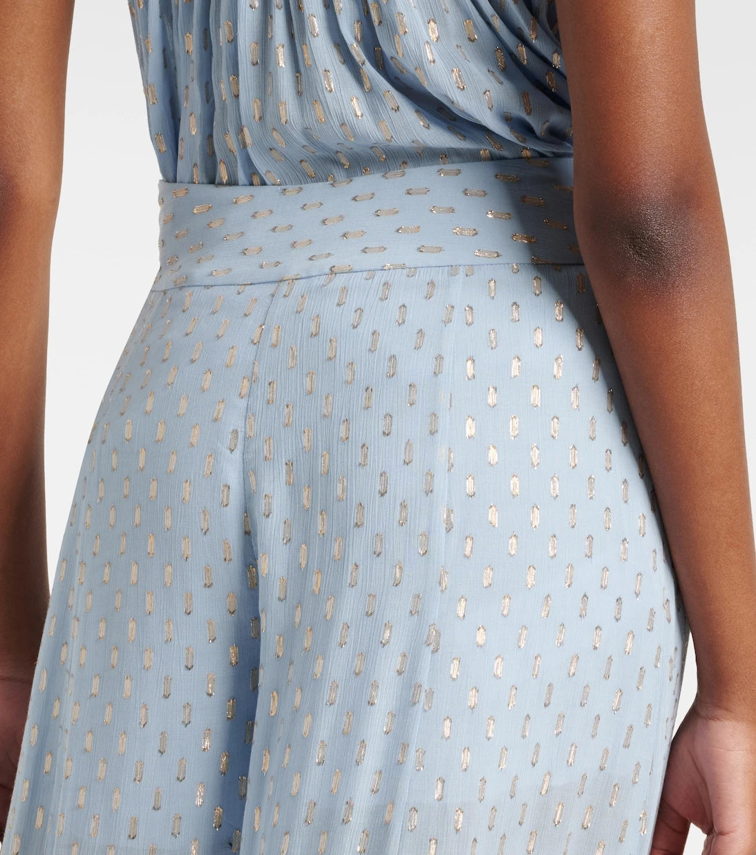 Zimmermann - Daylight semi-sheer chiffon wide-leg pants