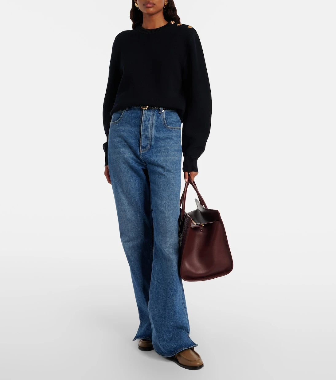 Bottega Veneta - Astaire Knot leather loafers