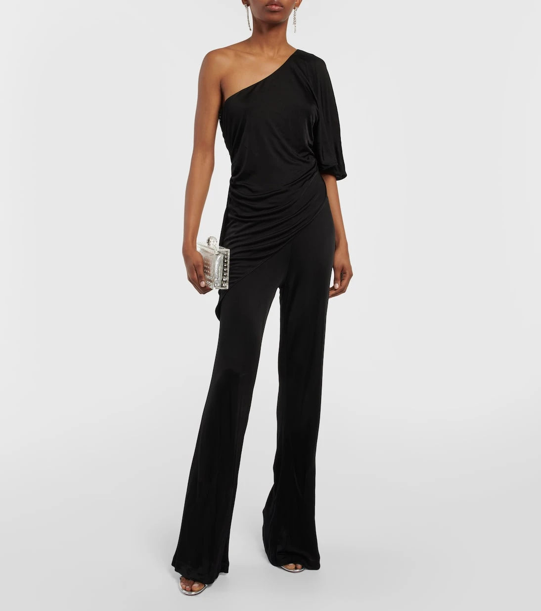 Diane von Furstenberg - Talia one-shoulder jersey jumpsuit