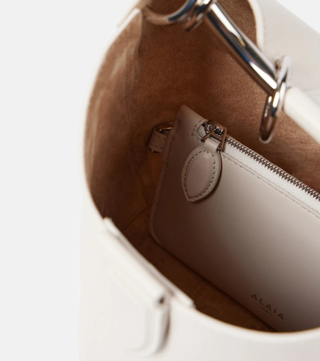 Alaïa - Ring Medium leather bucket bag