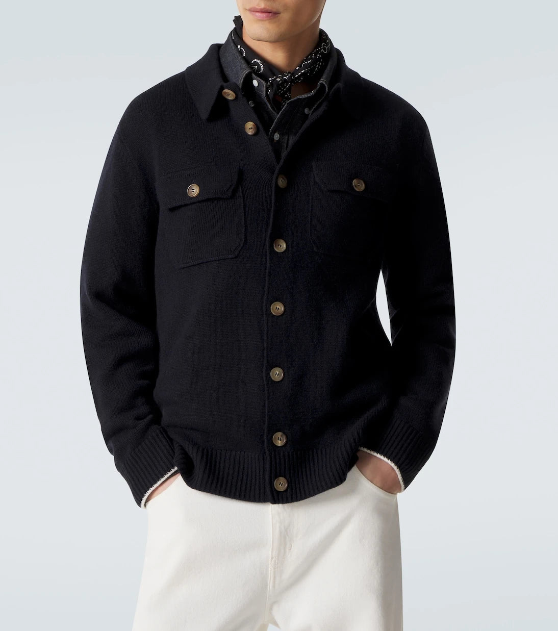 Arch4 - Redcar cashmere cardigan