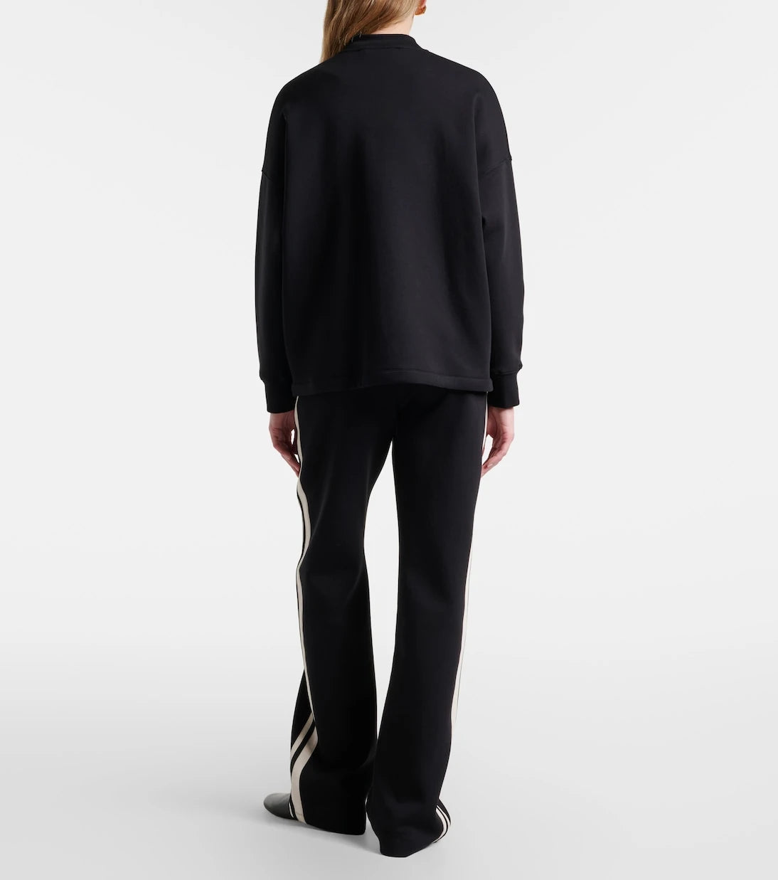 'S Max Mara - Vento cotton-blend jersey sweatpants