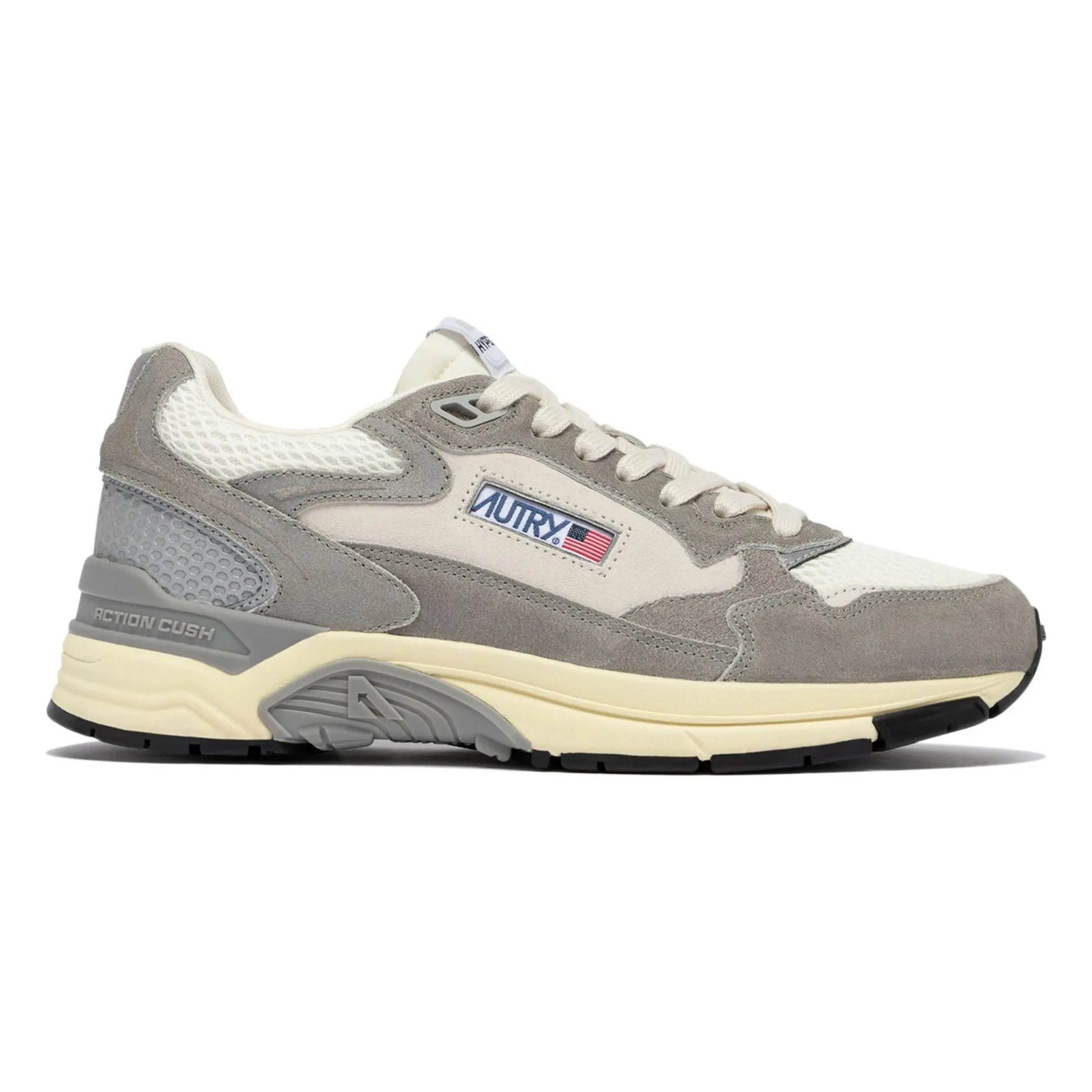 Autry - Hyperway Two-tone Suede Sneakers | Grey