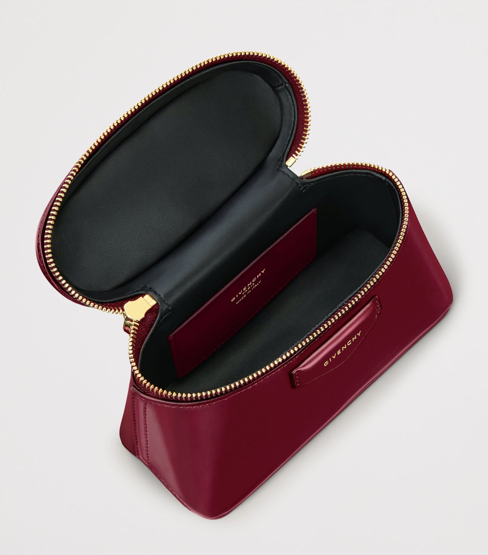 Givenchy Leather Antigona Vanity Top-Handle Bag