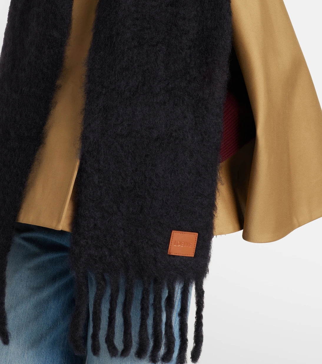 Loewe - Anagram mohair and wool-blend scarf