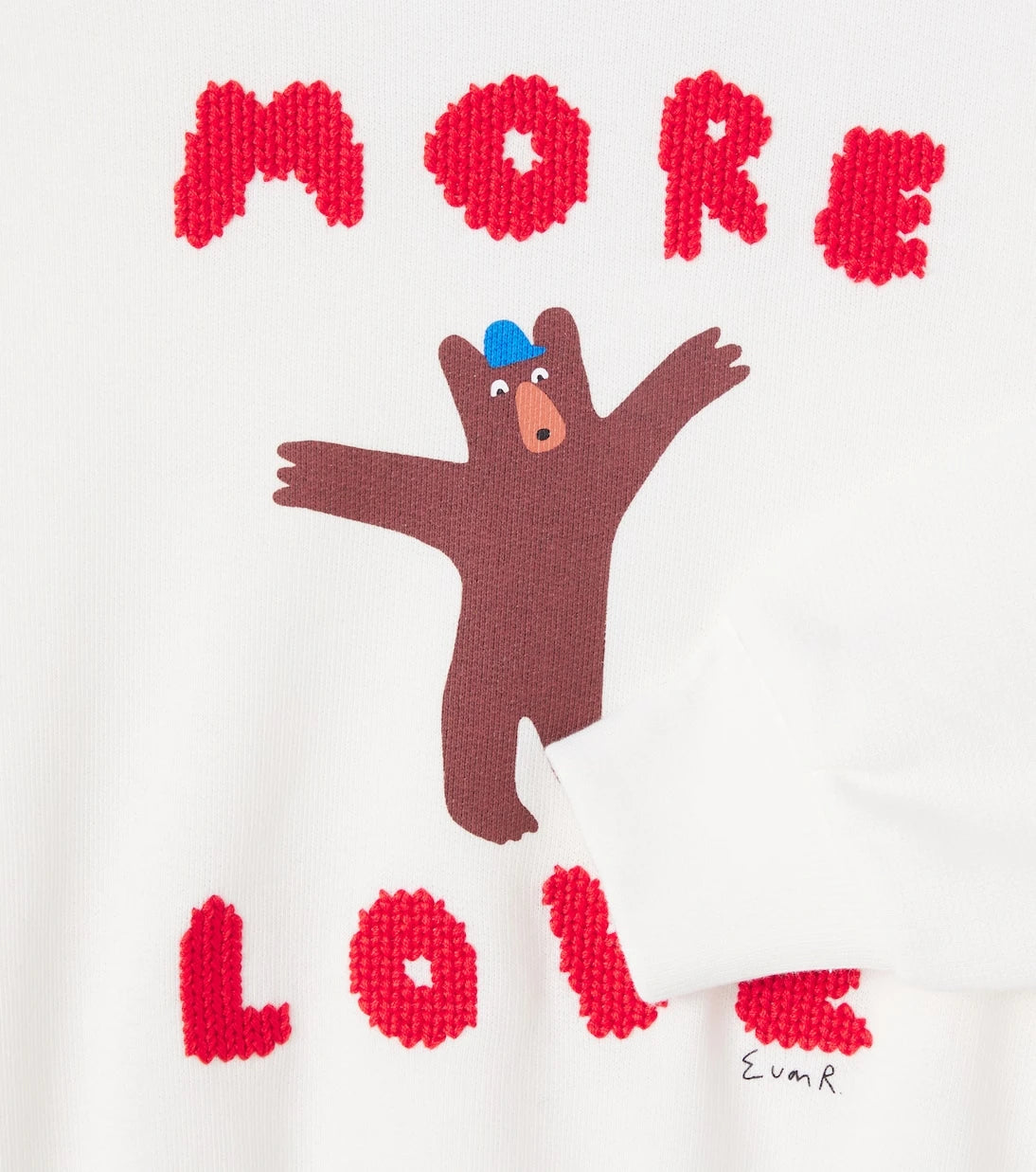 Gucci Kids - x Euan Roberts embroidered cotton sweatshirt