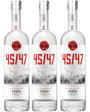 45-47 Ultra Premium Vodka - 3 Pack (750 ml)