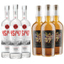 45-47 Vodka & Patriot Edition Whiskey Combo (750 ml, 6 Bottles)