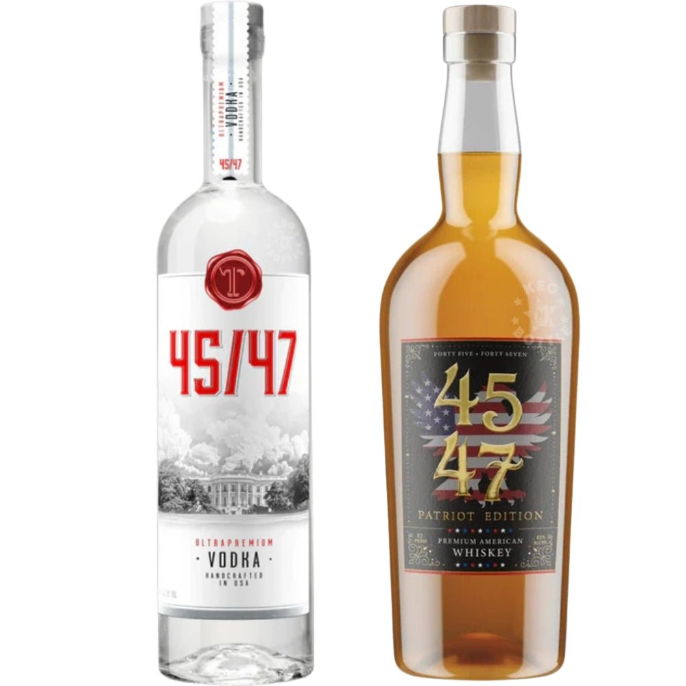 45-47 Vodka & Patriot Edition Whiskey Combo (750 ml)