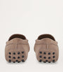 Tod's Brown Leather Mocassino Loafers