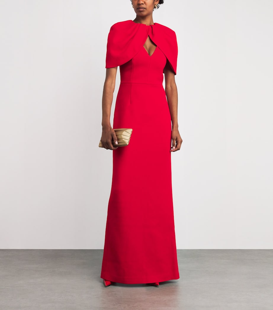 Rebecca Vallance Red Cameron Gown