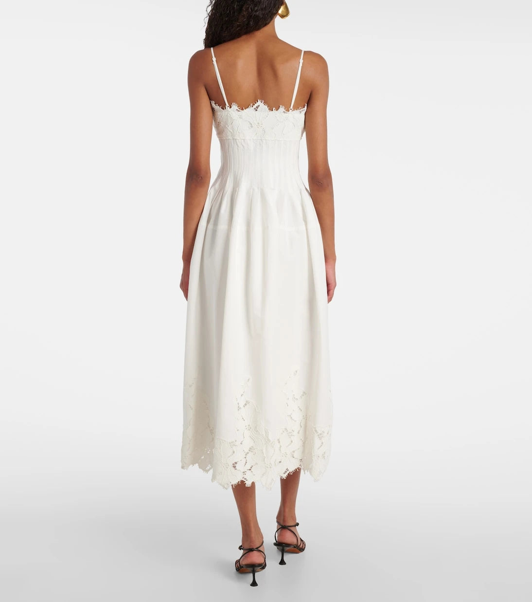 Simkhai - Lilianna cotton-blend midi dress