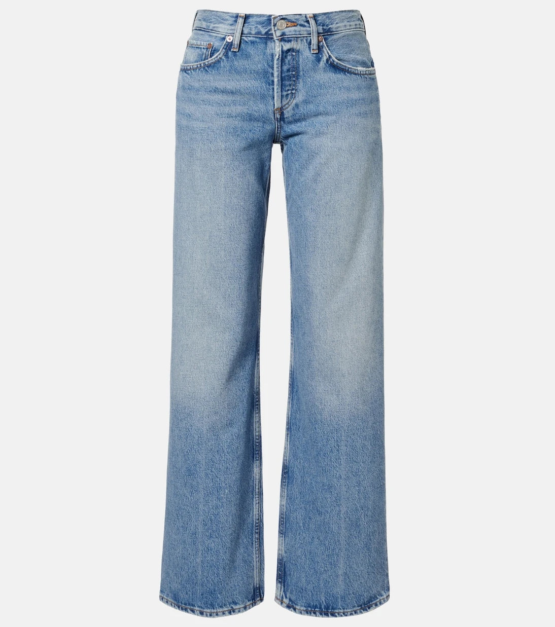 Agolde - Low Rise Loose straight jeans