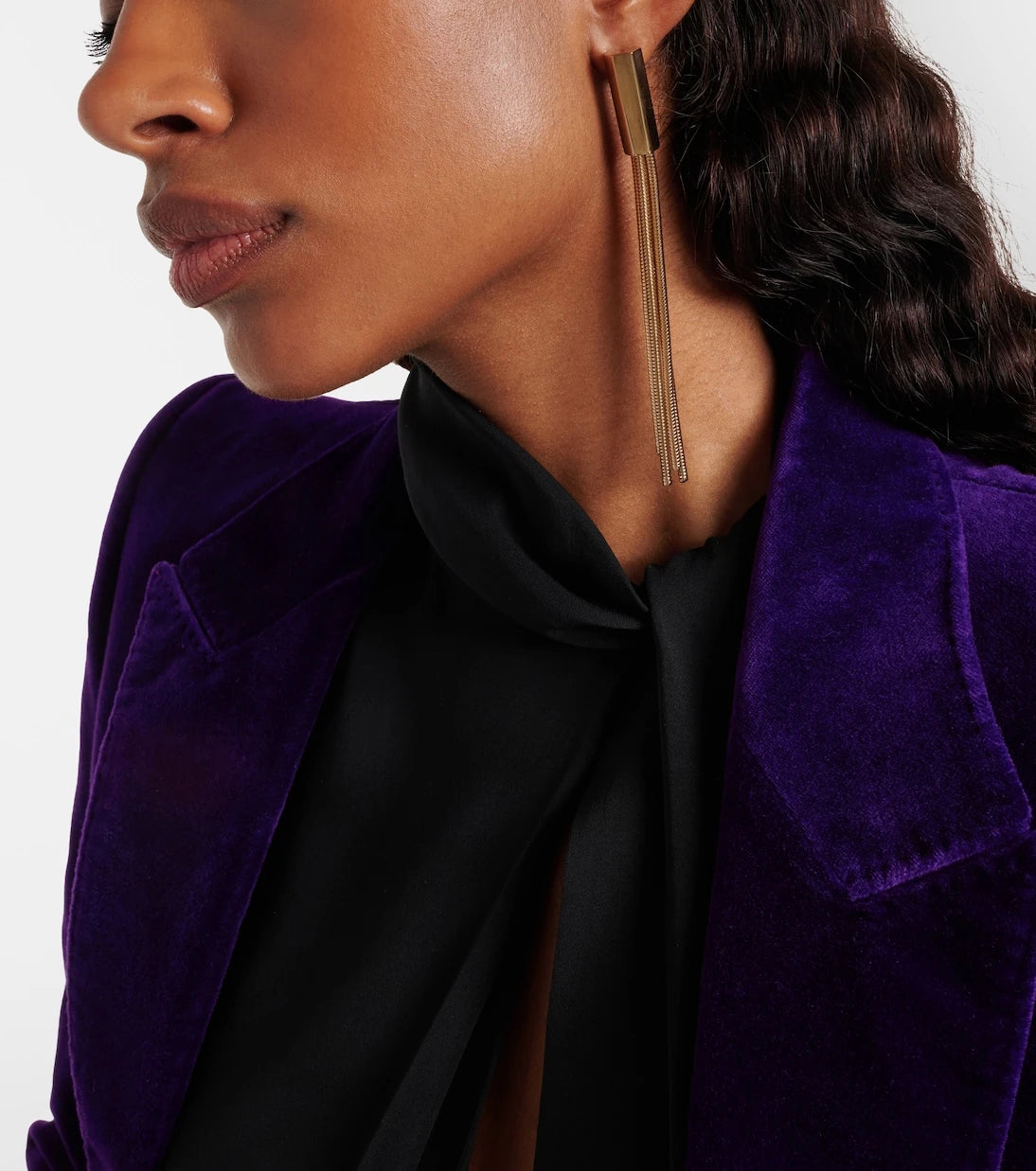 Tom Ford - Axis chain-detail drop earrings