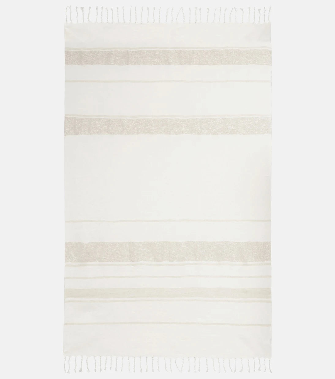 Brunello Cucinelli - Striped linen-blend blanket