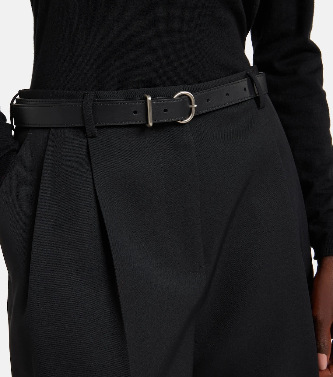 Jil Sander - Wool wide-leg pants