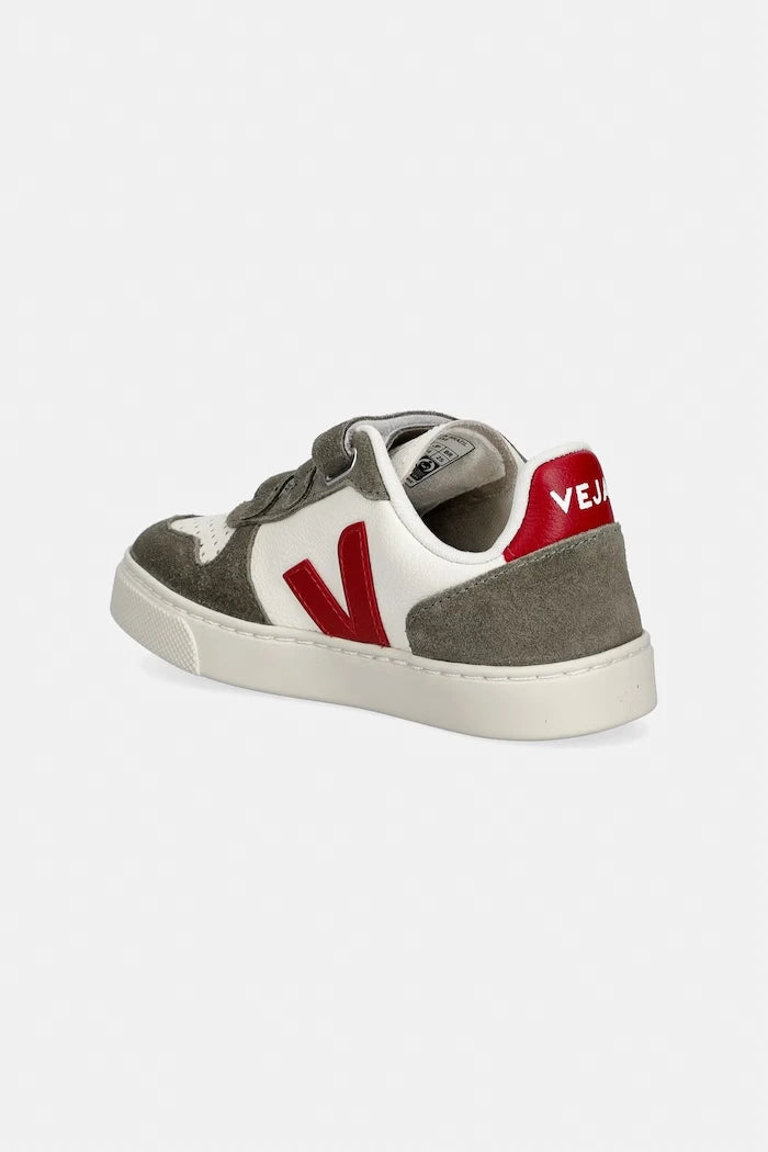Veja Small V-10 маратонки за деца от кожа