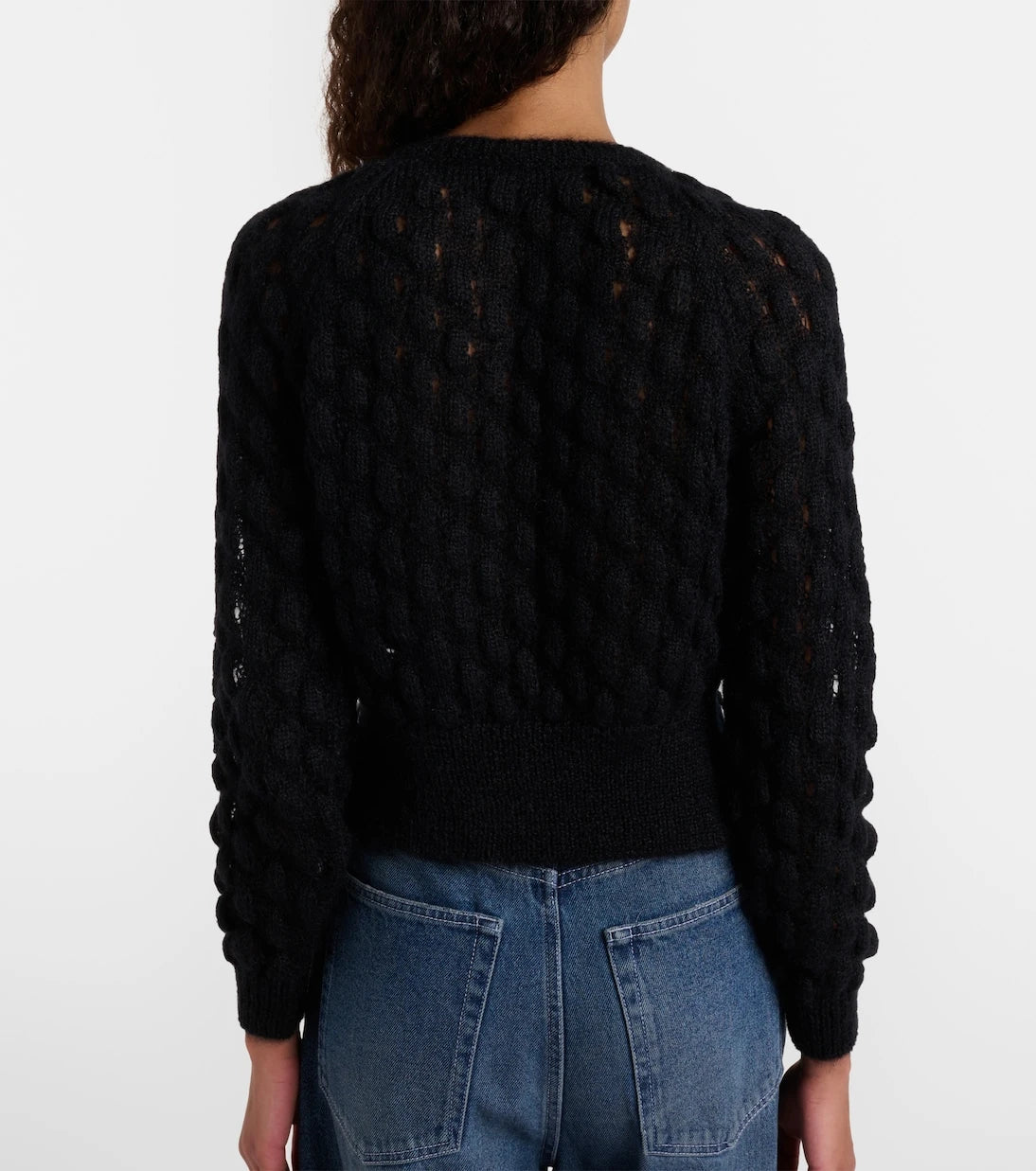 Simone Rocha - Embellished mohair-blend cardigan