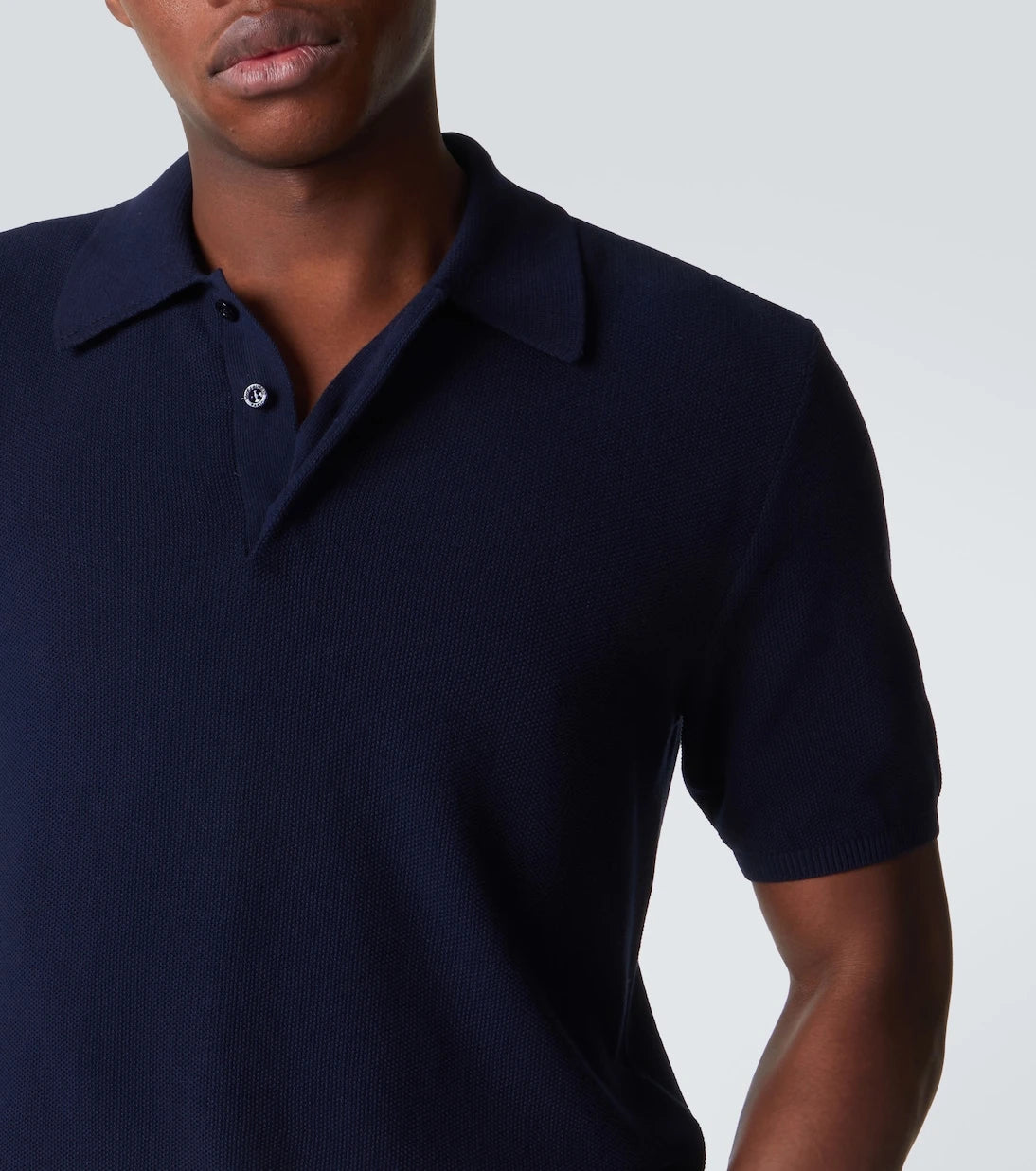 Saint Laurent - Cotton polo shirt