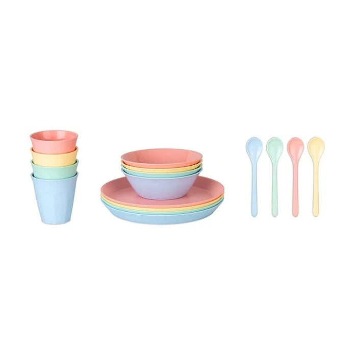Сервиз за 4 души Koziol Nora Macarons 16-pack