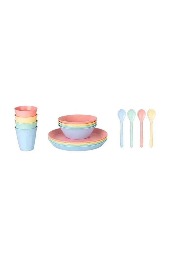 Сервиз за 4 души Koziol Nora Macarons 16-pack