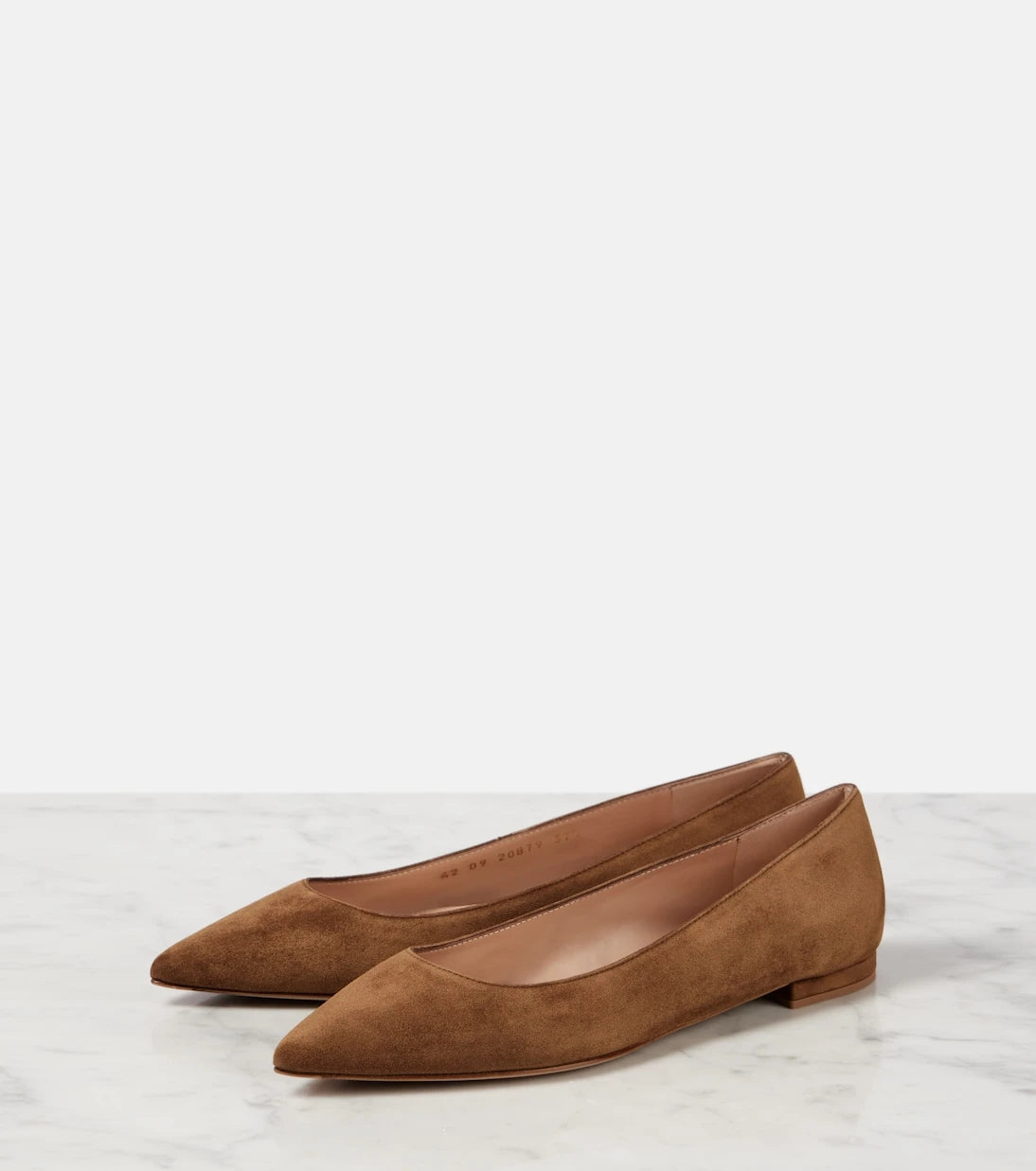 Gianvito Rossi - Gianvito suede ballet flats