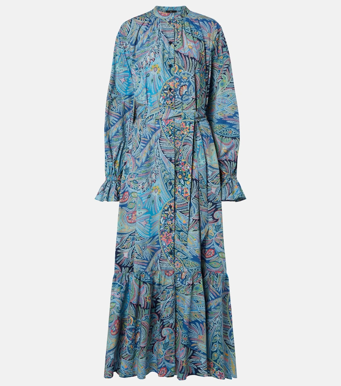 Etro - Paisley cotton-blend shirt dress