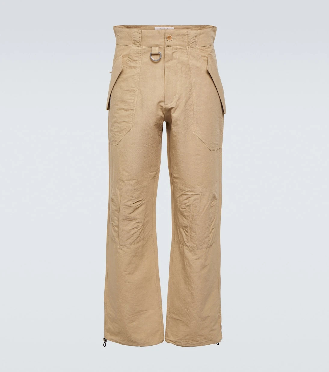Ranra - Stymir cotton and linen-blend straight pants