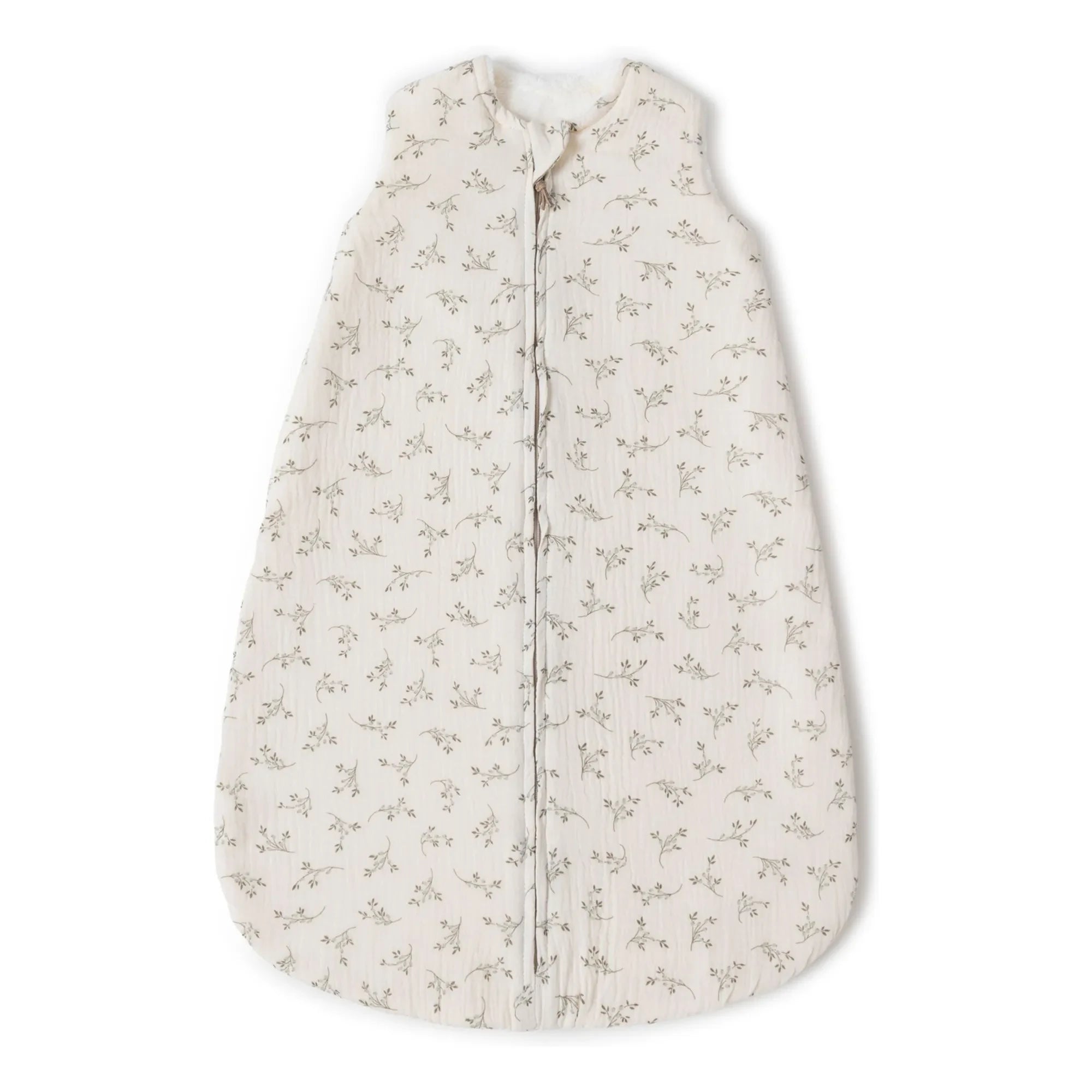 Babyshower - Spring sleeping bag Olive Bloom | Ecru