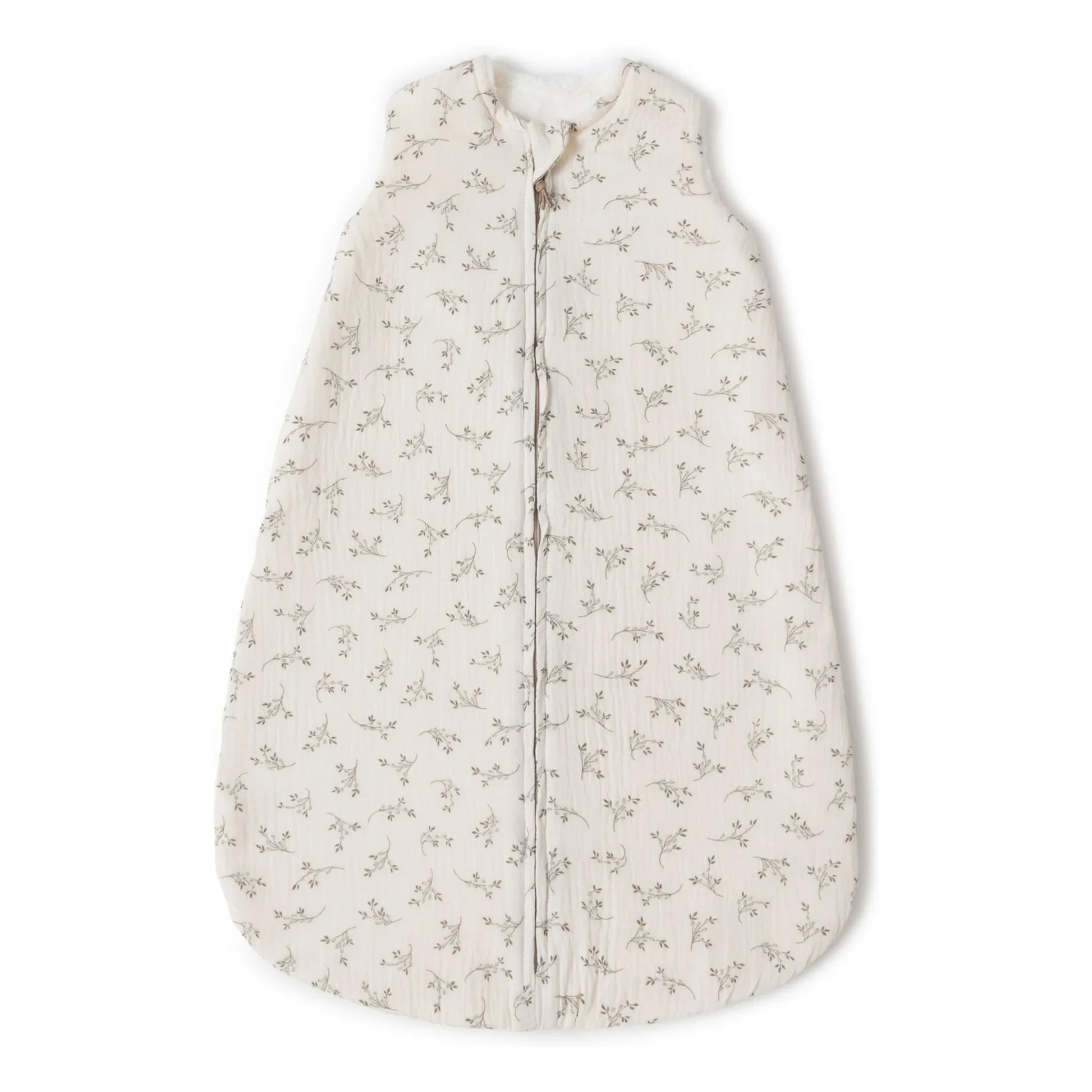 Babyshower - Spring sleeping bag Olive Bloom | Ecru